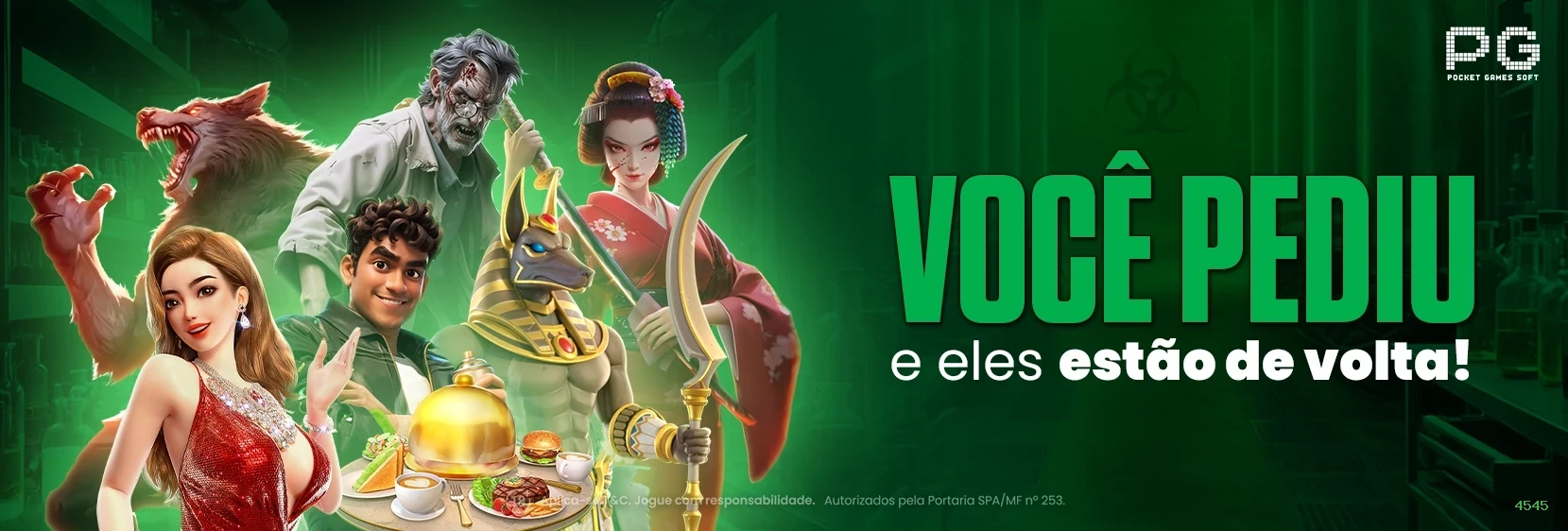 Slots com prêmios 4545